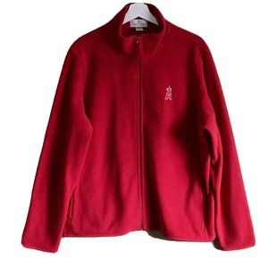 ANTIGUA Los Angeles Angels Fleece Zipper Front Stitched Logo Sweater Women’s XL‎